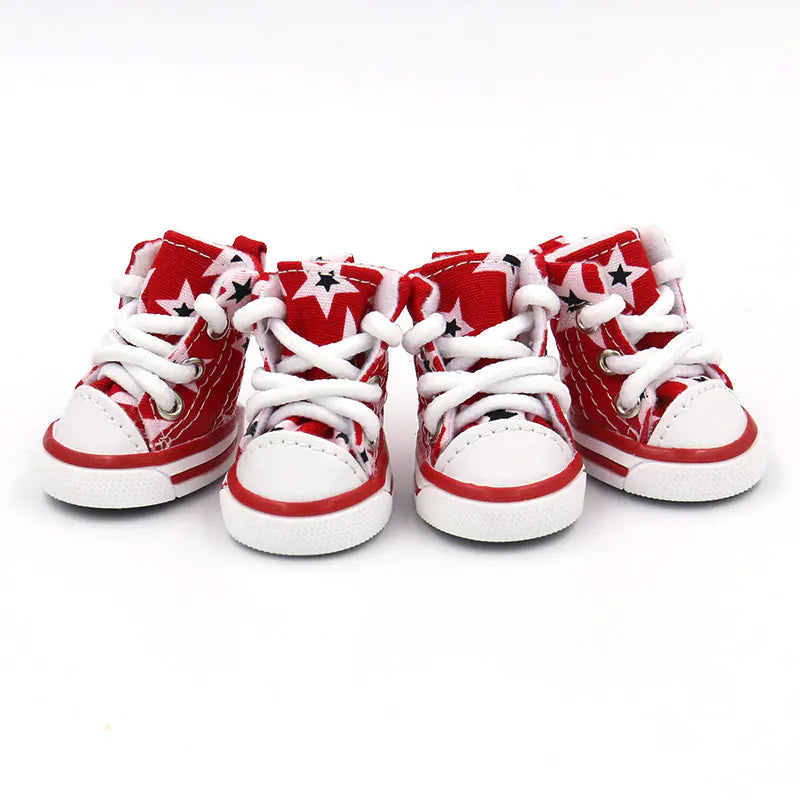 Soft Canvas Shoes for Small Dogs - Four Seasons