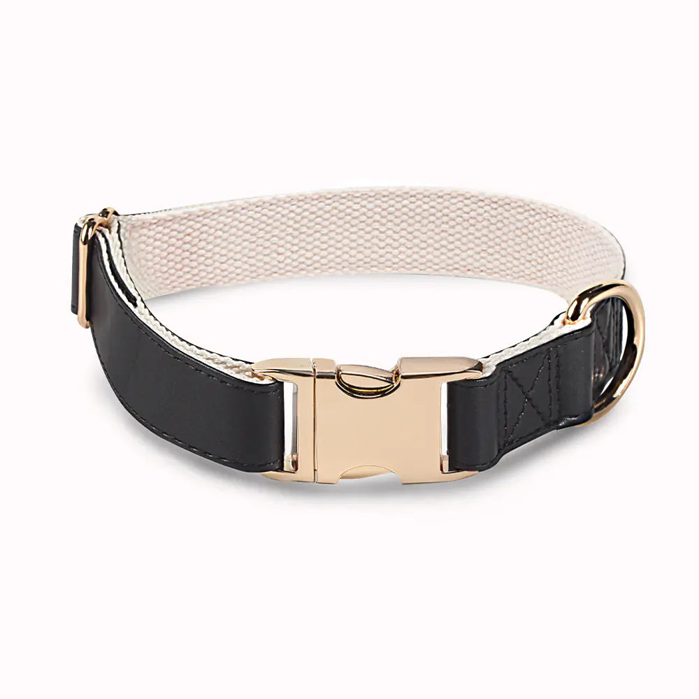 High-Quality All-Match Metal Buckle Pet Collar