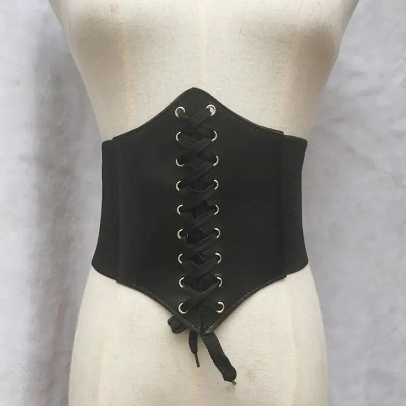 Fashionable Waist Belt with Rivets for Women