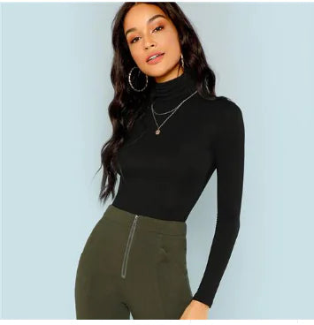 Slimming Black Fitted Clothing