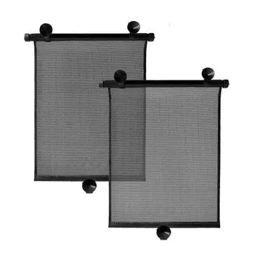 Automotive Mesh Roller Sunshade for Summer Use