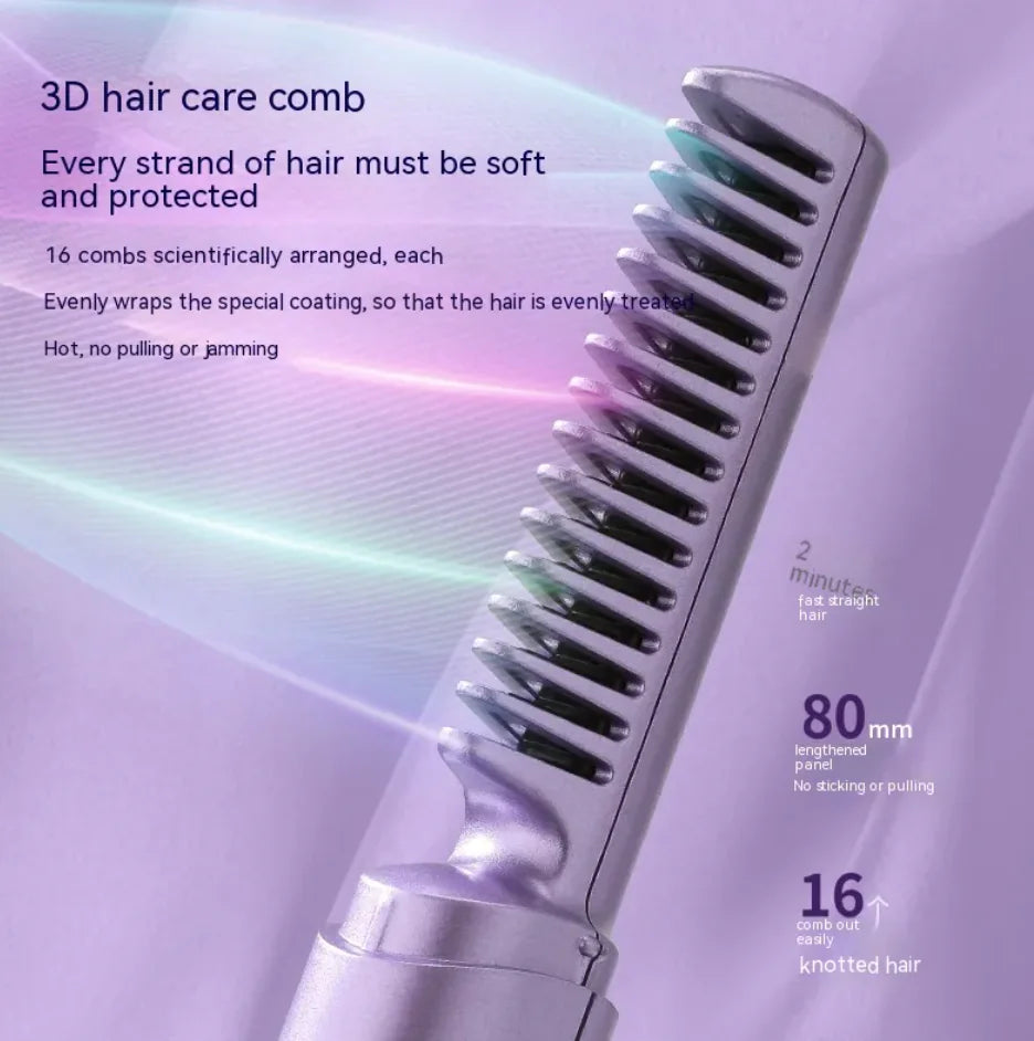 Mini Rechargeable Hair Straightener