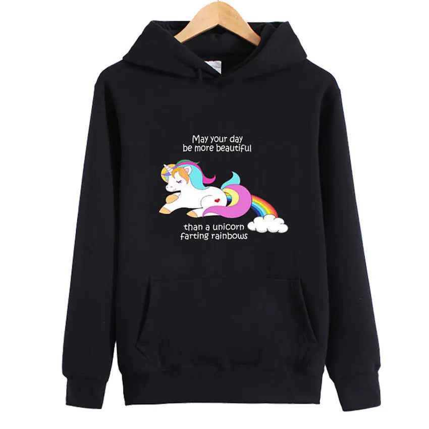 Cartoon Hooded Long Sleeve Sweatshirt