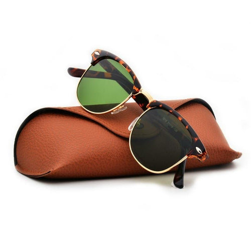 Excellent Quality Fashion Designer Sunglasses Semi Rimless Sun Glasses