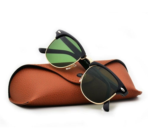 Excellent Quality Fashion Designer Sunglasses Semi Rimless Sun Glasses