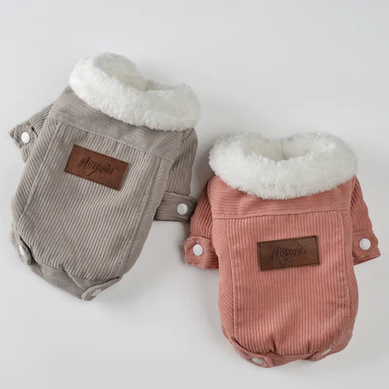 Korean Style Thickened Double-layer Lambswool Jacket