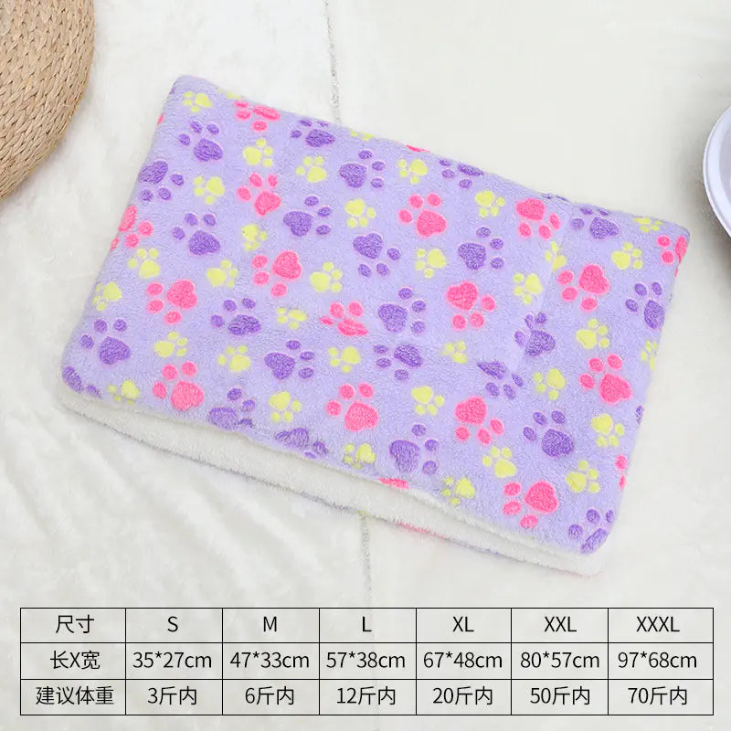 Universal Pet Bed Mat for Cats and Dogs - Thick Blanket