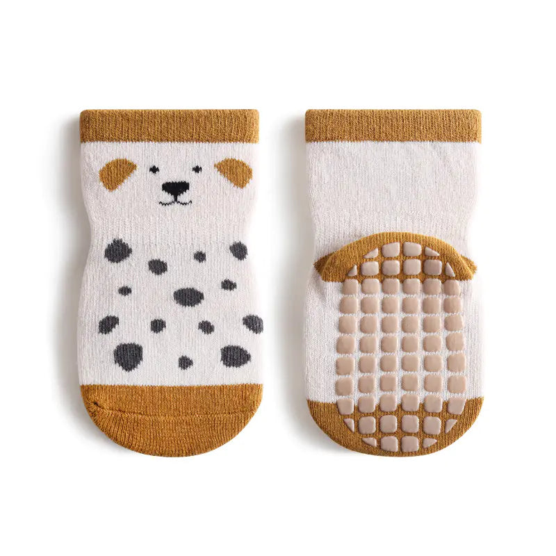 Spring Baby Non-Slip Floor Socks for 0-5 Years Old
