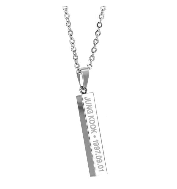 BTS Sweater Chain - Fashionable Titanium Steel Necklace