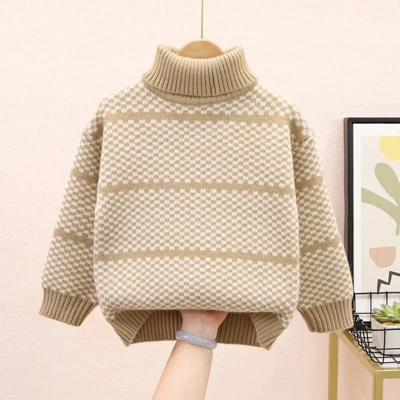 Thickened Pullover Sweater for Han Children