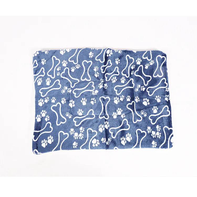 Pet Cartoon Thick Winter Blanket for Extra Warmth