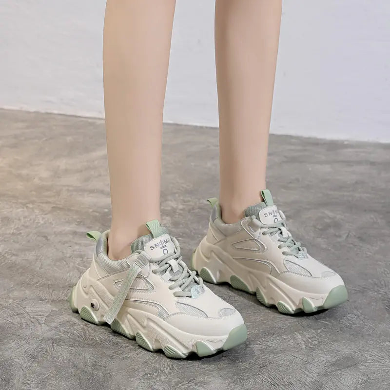 Women's Dad Sneakers - Trendy Casual Sport Shoes