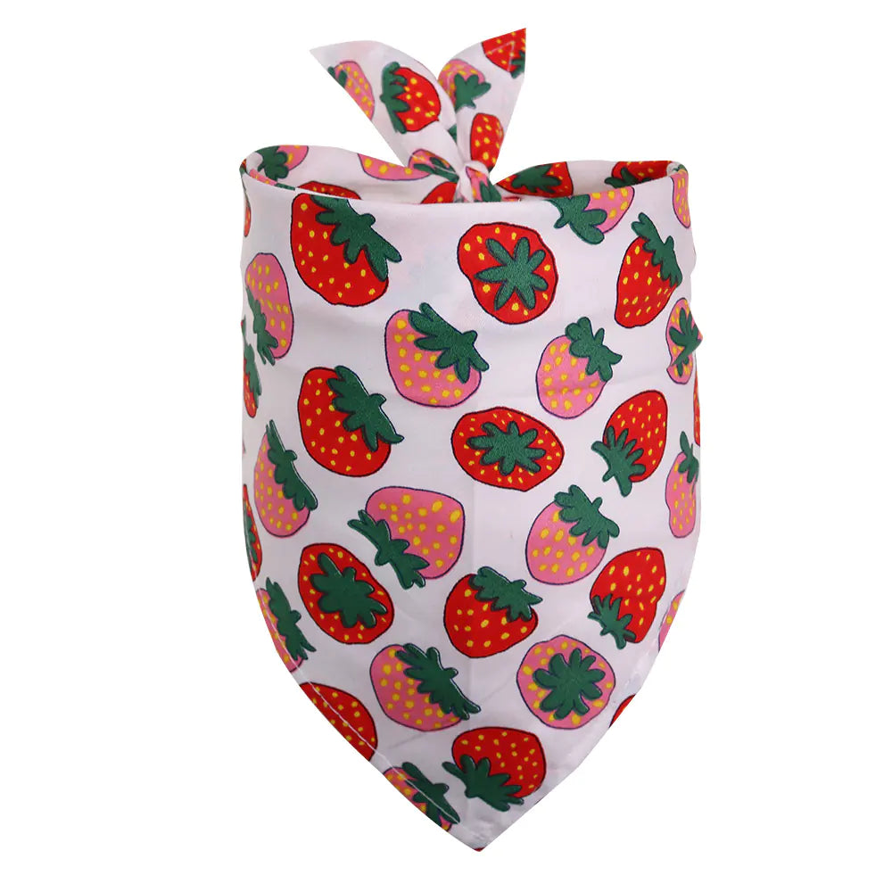 Cotton Triangle Scarf for Dogs (Pet Accessory)