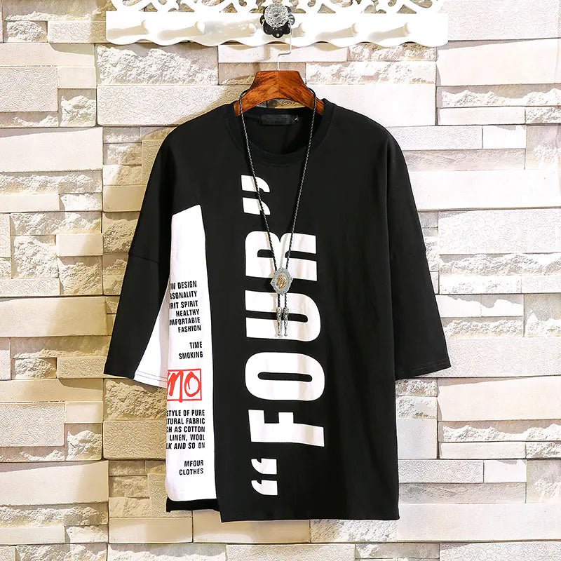 Men's Hip-Hop Sports Set - Stylish 2-Piece Outfit