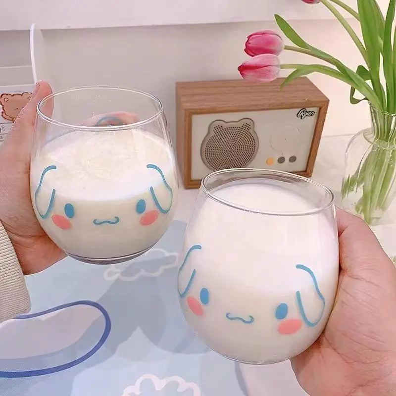 Cute Cartoon Large Belly Cup for Drinks and Juice