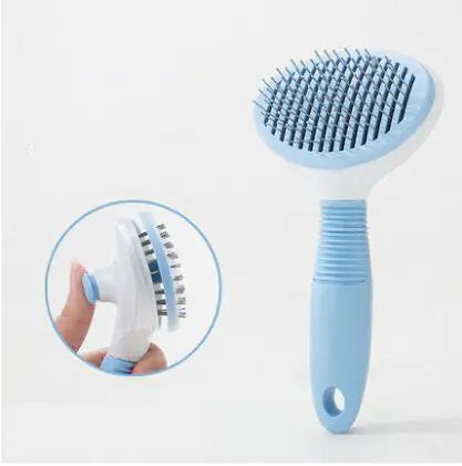 Pet Grooming Brush for Long-Haired Cats and Dogs