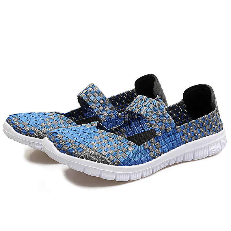 Fashion Casual Women's Flat Shoes with Braided Design