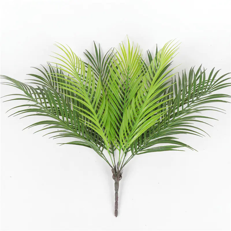 Artificial Palm Leaf Green Plant Decor