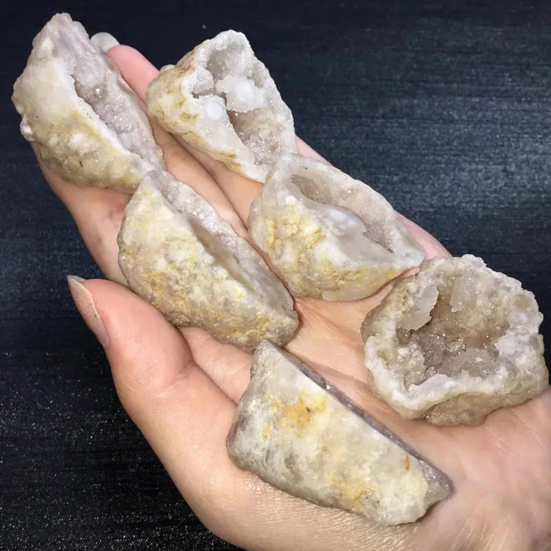 Natural Crystal Geode Decoration and Teaching Specimen