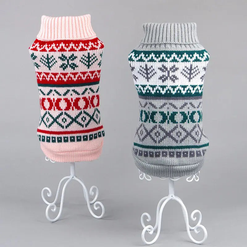 Knitted Sweater for Pets and Dogs