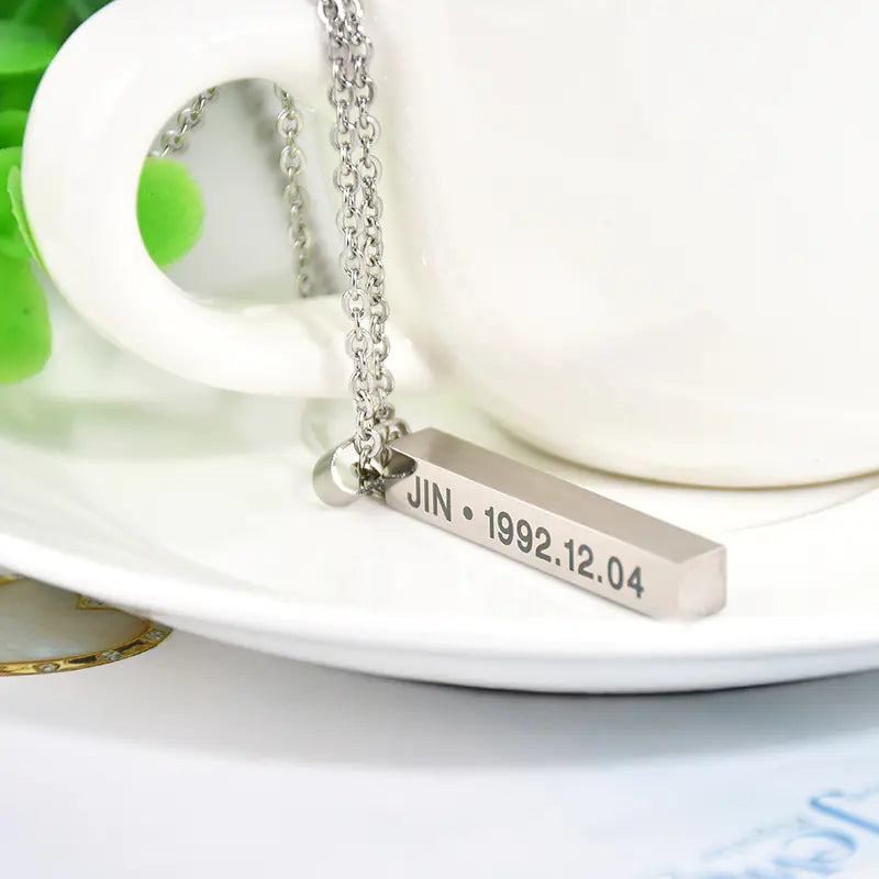 BTS Sweater Chain - Fashionable Titanium Steel Necklace
