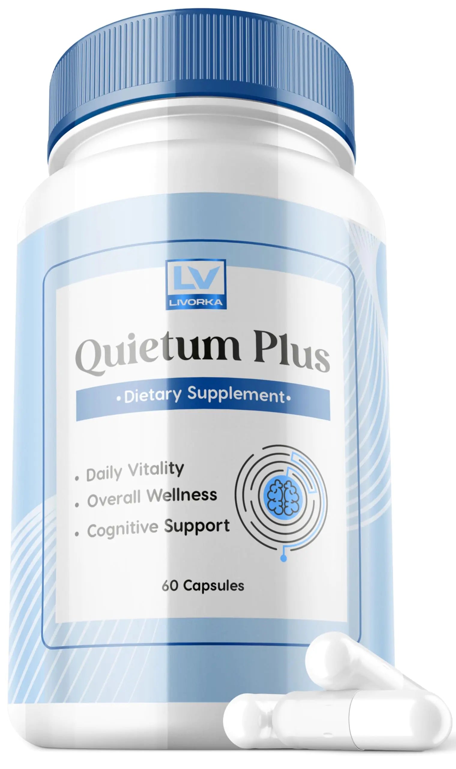 1 Pack - Quietum Plus - Quietum Plus Reviews Quietum Plus Original Quietum Plus 60 Capsules for 30 Days Quietum Plus Advanced Formula QuietumPlus.