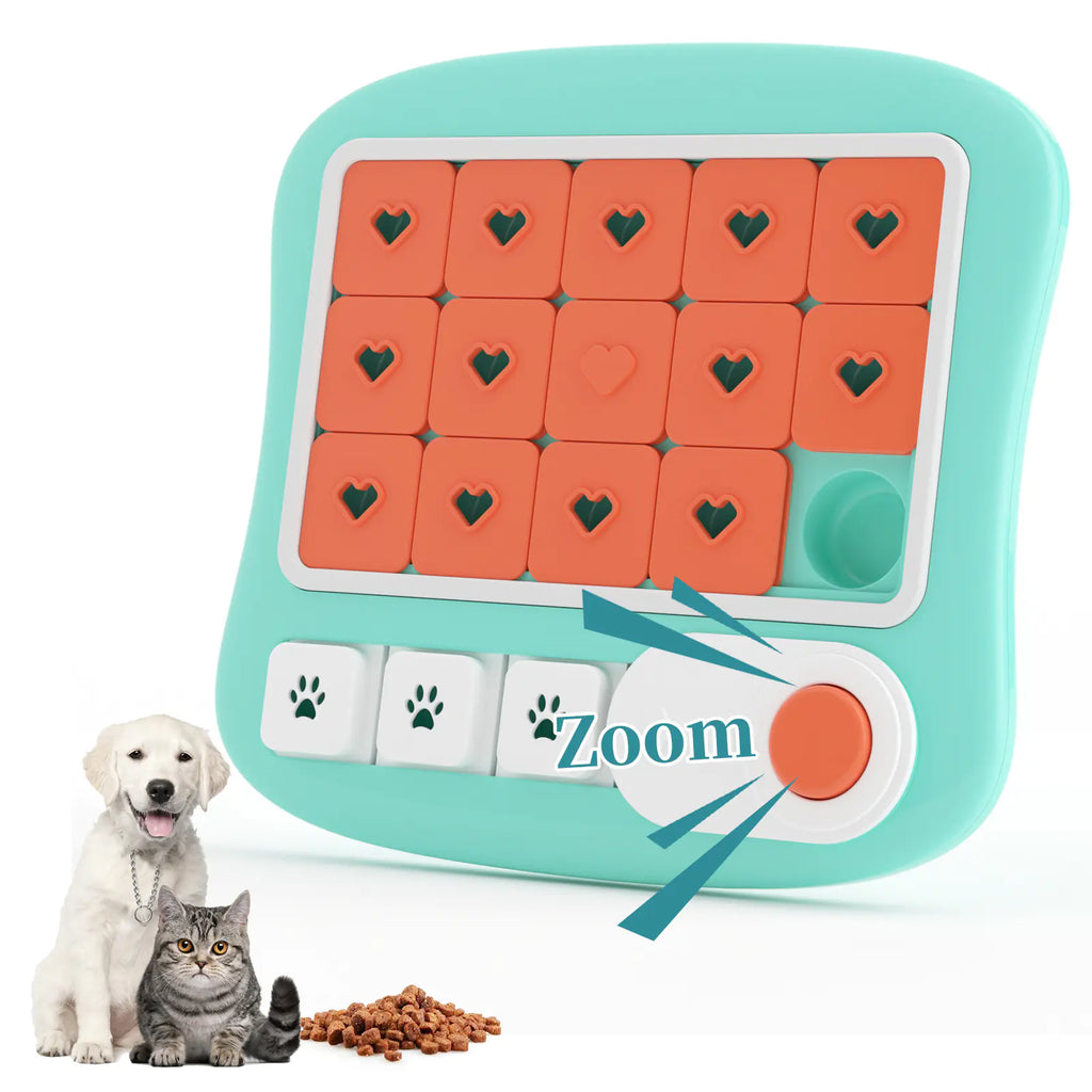 Pet Puzzle Toy for Dogs and Cats with Sound Feature