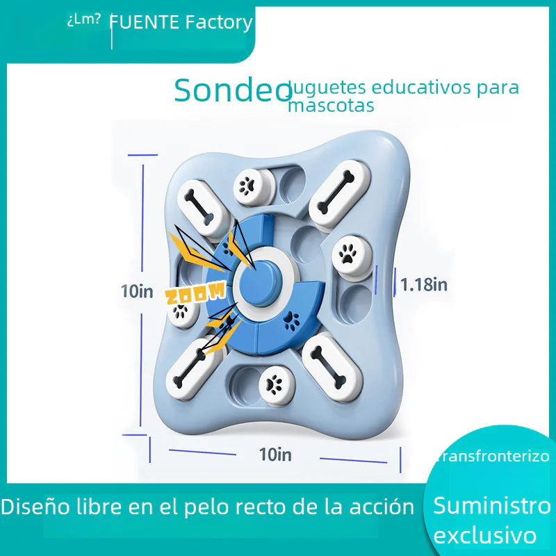 Pet Puzzle Toy for Dogs and Cats with Sound Feature