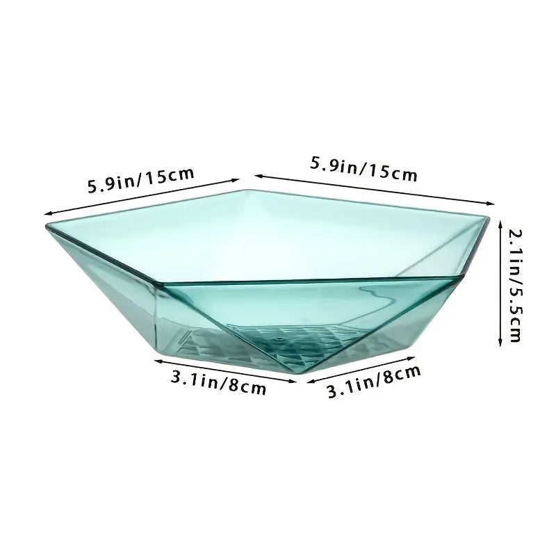 Stylish Plastic Fruit Bowl for Serving (1pc)