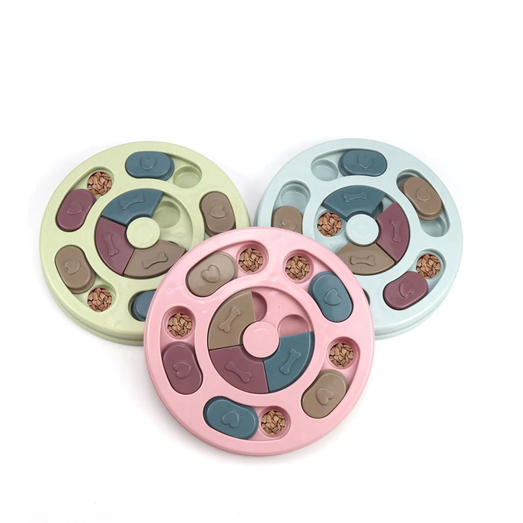 Interactive Dog Feeding Puzzle Toy for Slow Eating