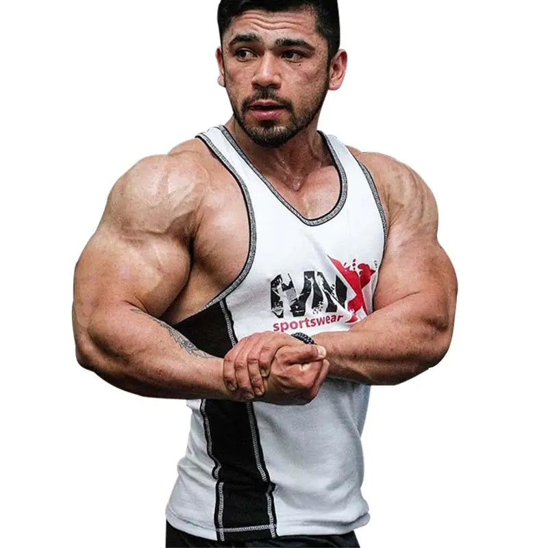 Men's Muscle Bodybuilding Training Tank Top (Sleeveless)