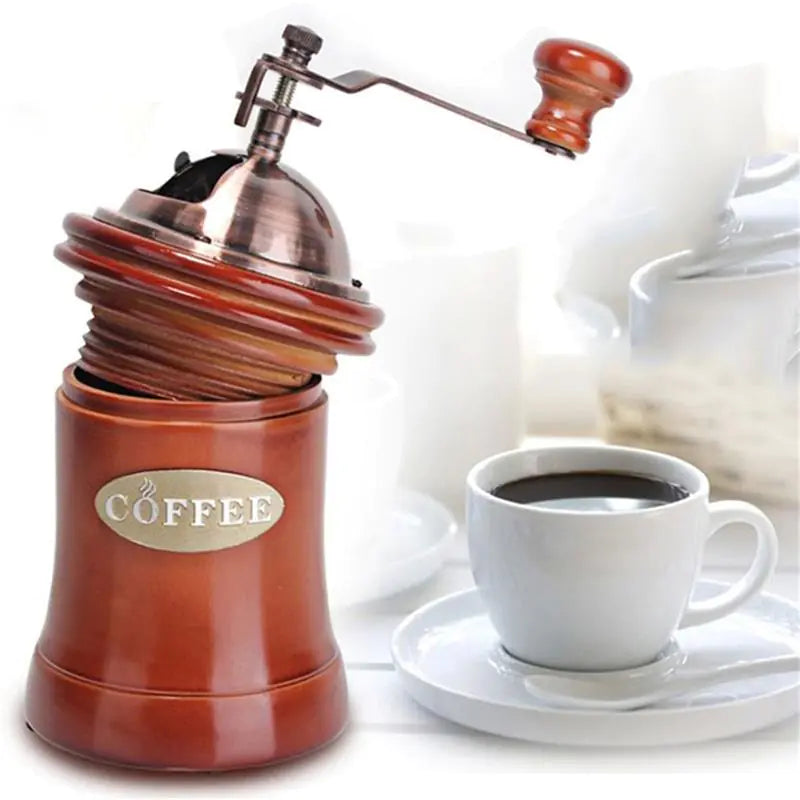 Manual Coffee Grinder with Large Capacity Bean Chamber