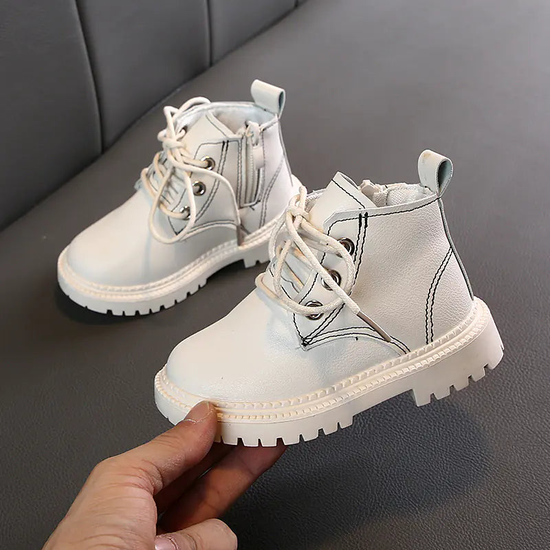 Children's Leather Ankle Boots for All Seasons