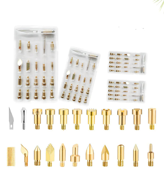 22-Piece Woodburning and Carving Tool Set