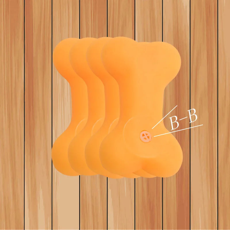 Bone Enamel Soundmaking Dog Toy for Training and Cleaning