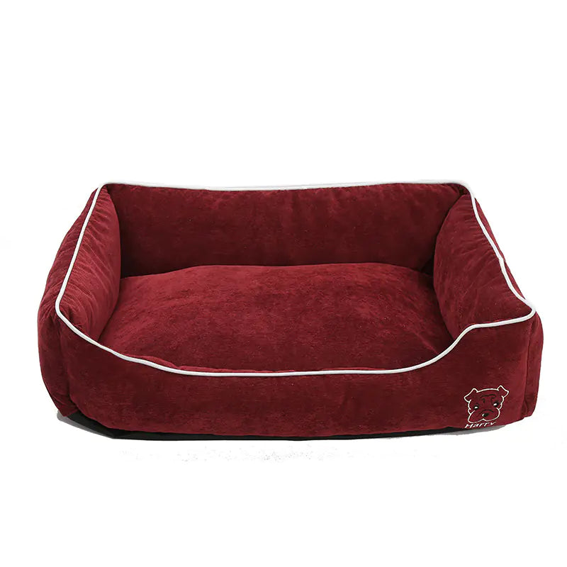 Washable Dog Bed for All Seasons - Comfortable & Warm