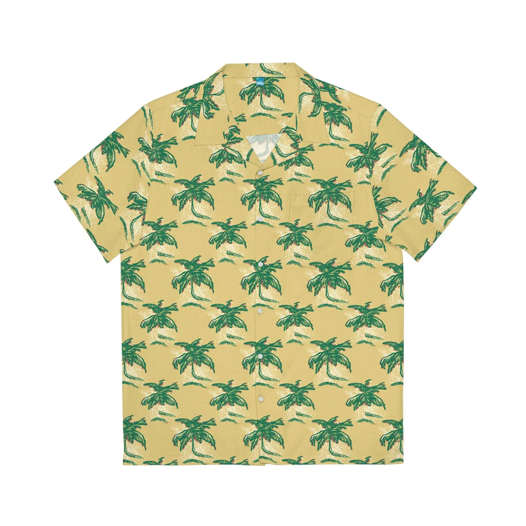 Men's Tropical Palm Mirage Hawaiian Shirt
