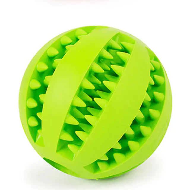 Rubber Dog Ball Toy for Puppies and Large Dogs
