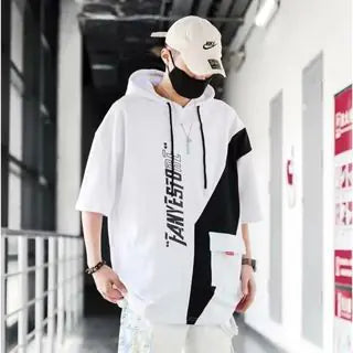 Loose Men's Sweater - Fashion Trend Street Style