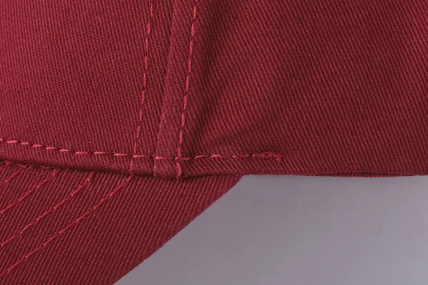 Cross Stitch Embroidered Outdoor Baseball Cap for All