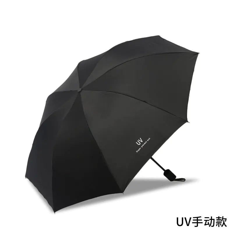 Custom 24 Bone Automatic Folding Sun and Rain Umbrella