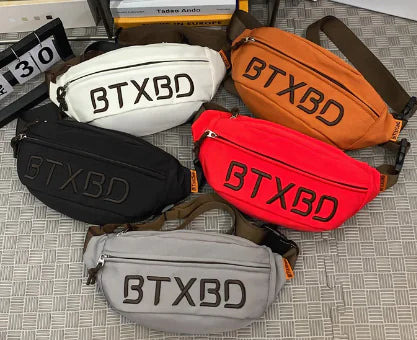 Custom Logo Oxford Cloth Waist Bag for Men