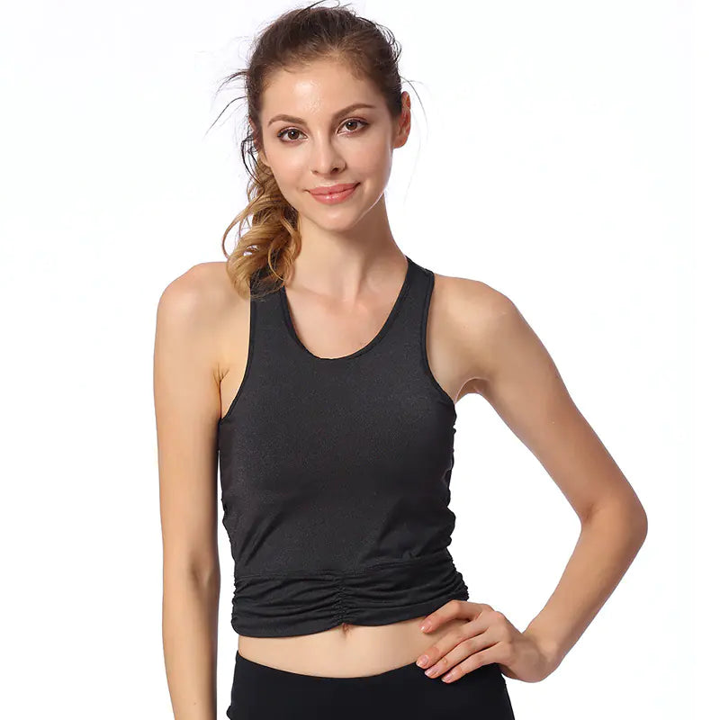 Women's Yoga Sports Tank Top, Moisture-Wicking Design