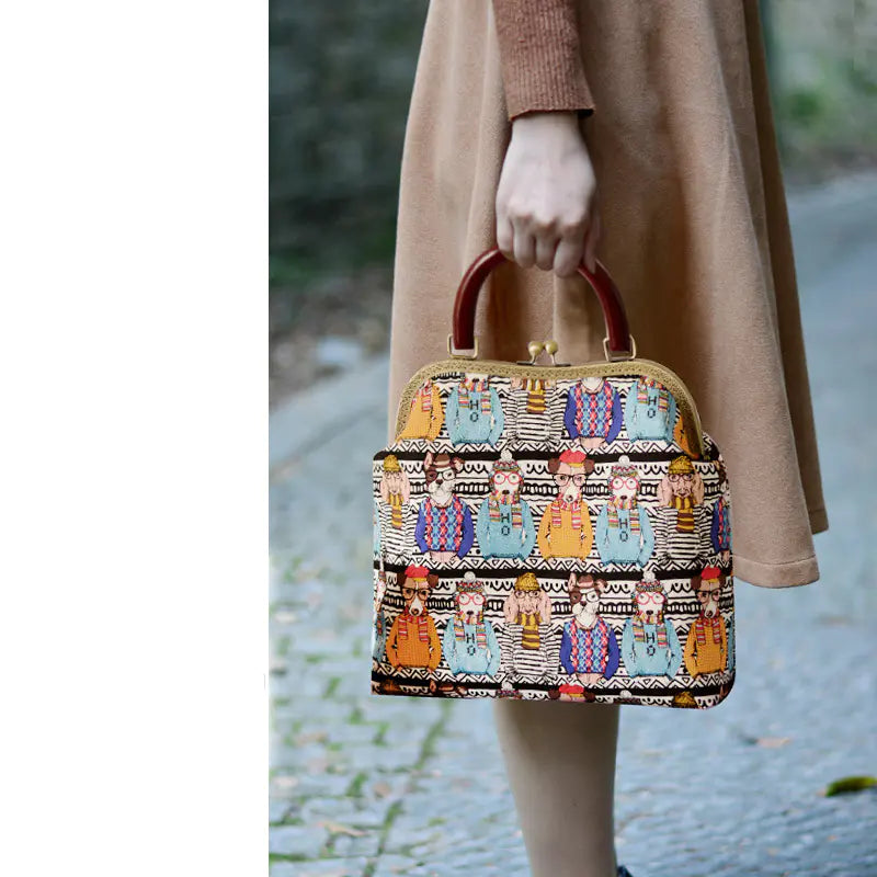 Original Design Women's Bag - Mr. Cool Dog Canvas Tote