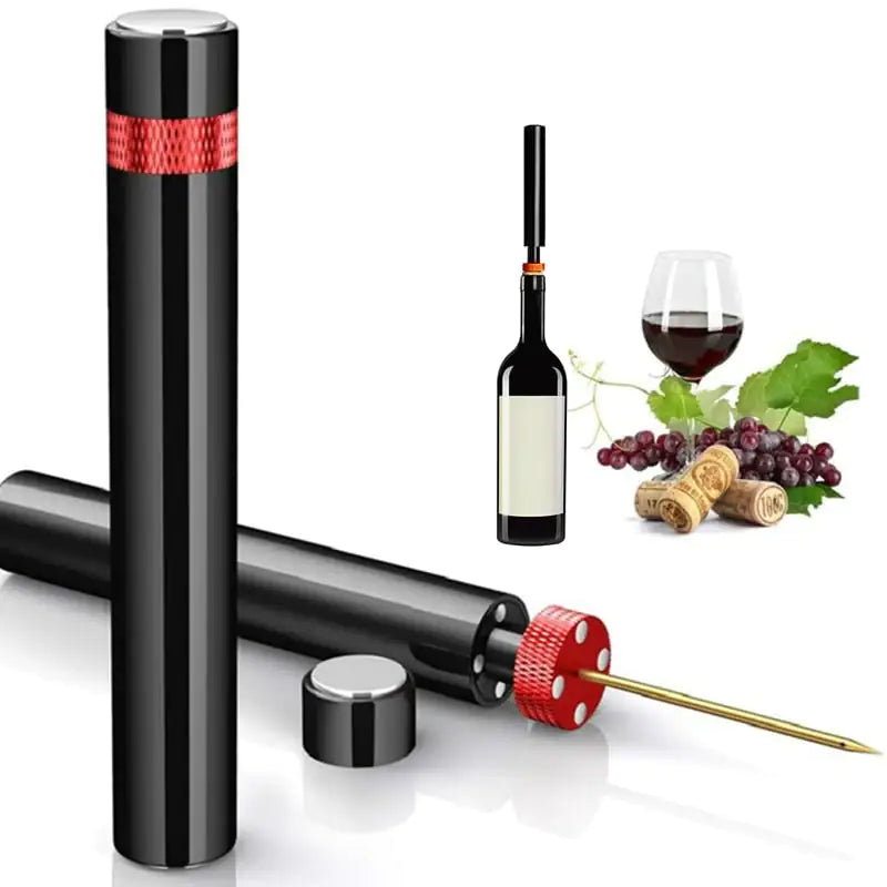Stainless Steel Wine Bottle Opener Air Pump Tool