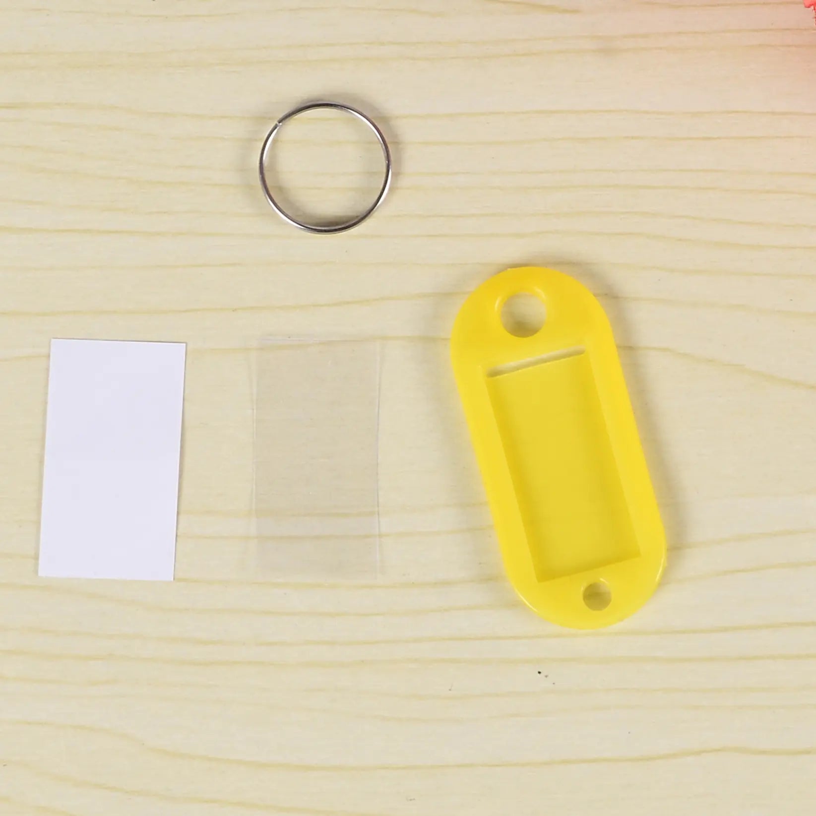 Wholesale PE Colored Plastic Key Tags for Luggage