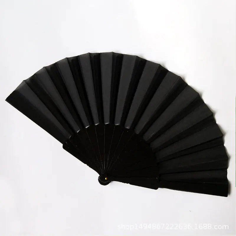 European Style Plain Folding Fan