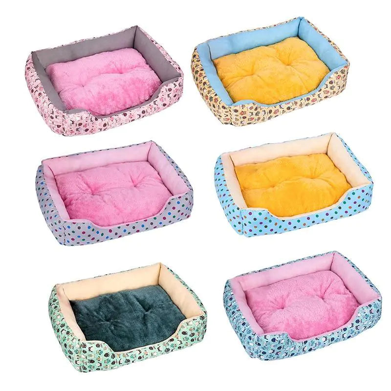 Pet Bed for Small to Medium Dogs and Cats - Thickened Winter