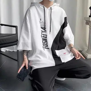 Loose Men's Sweater - Fashion Trend Street Style