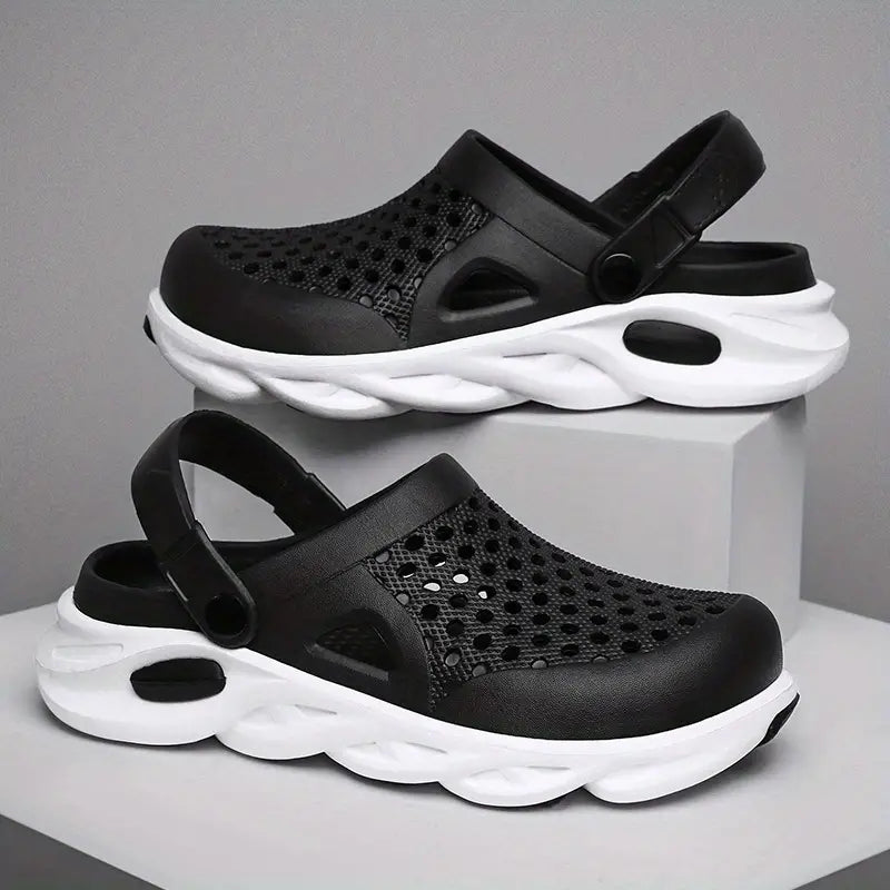 Men's Lightweight Comfy Non-Slip Garden Clogs